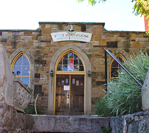 Front of Mountain City Creamery